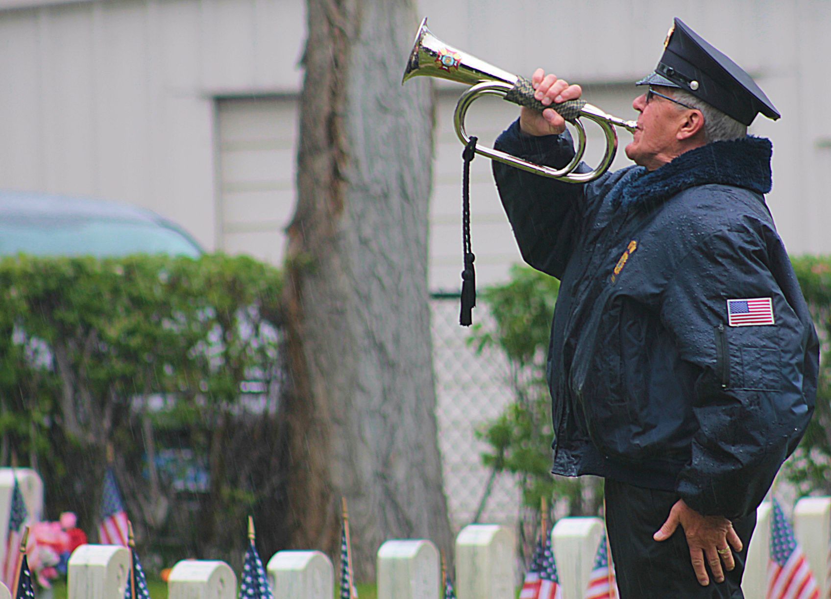 VFW Bugler Bob Neitz